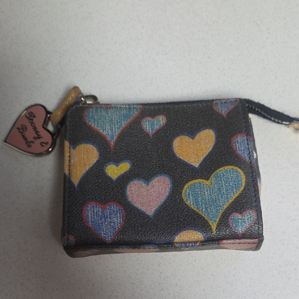 Dooney & Bourke Multicolor Heart Wallet
